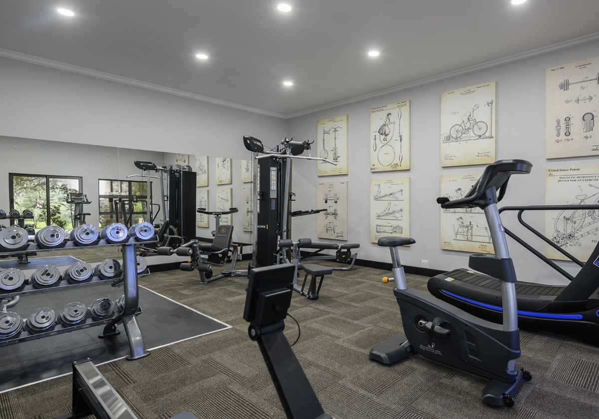 Gym at Kiara Lodge Resort Drakensberg