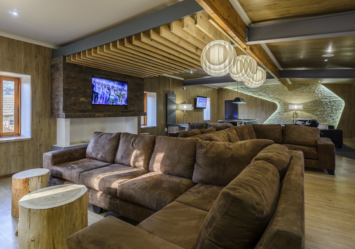 Lounge area Kiara Lodge Resort Drakensberg