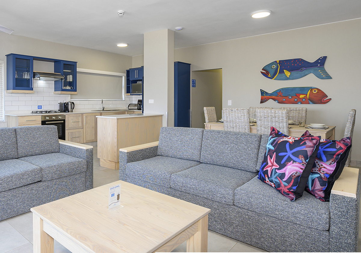 Dolphin View Villas Lounge dining room