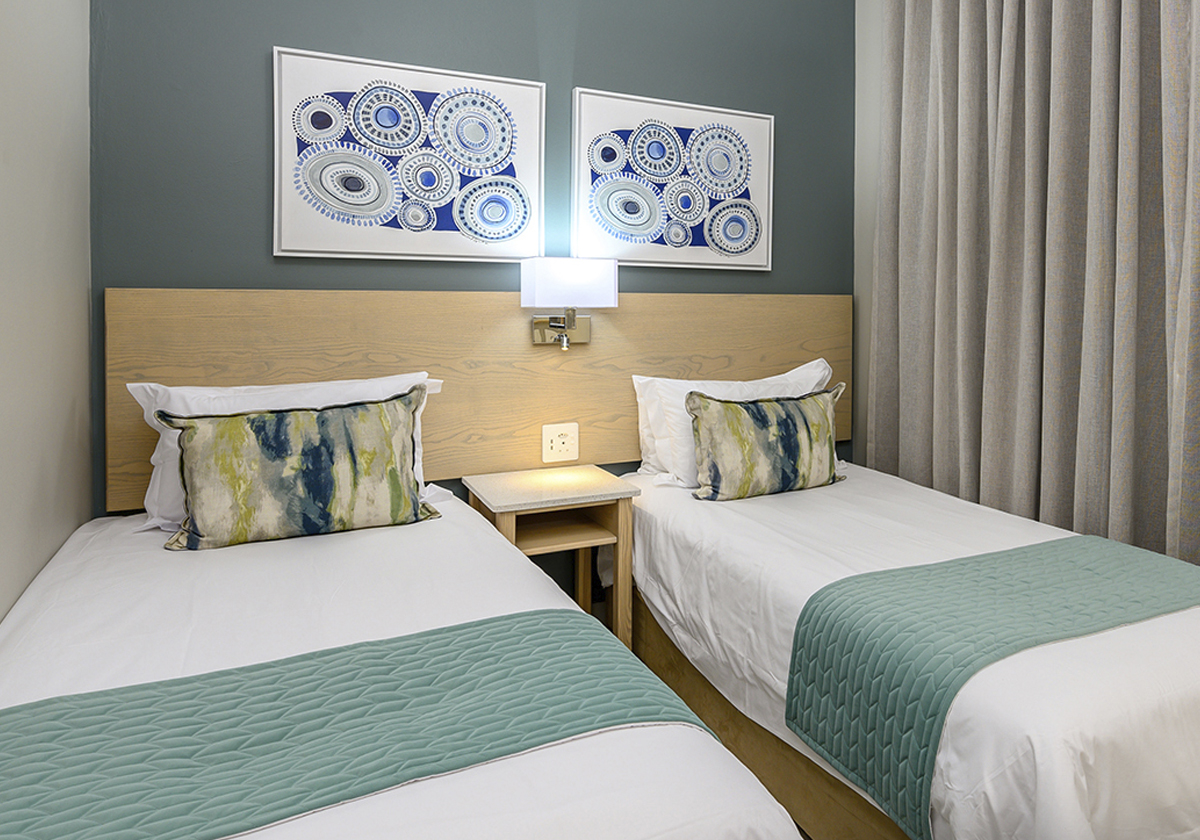 Dolphin View Villas Twin Bedroom