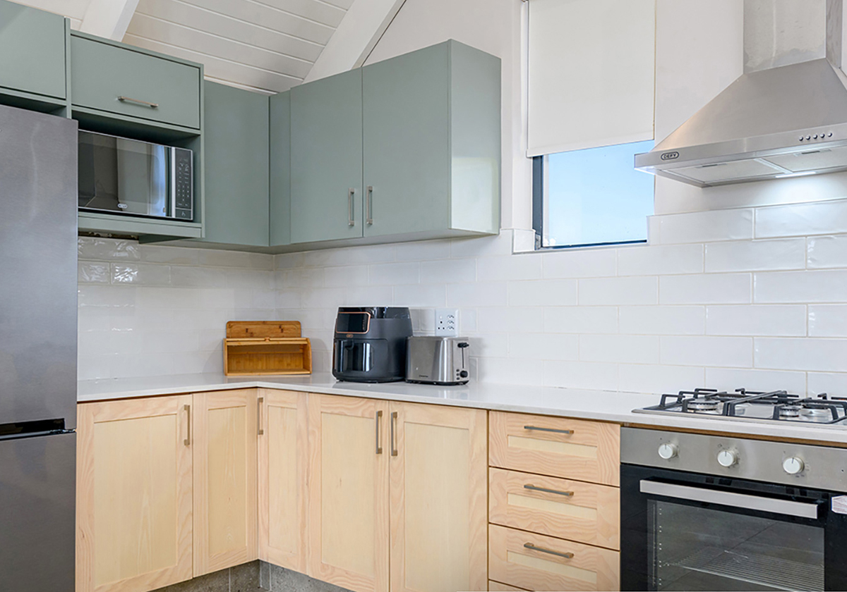 The Shark Bay kitchen area