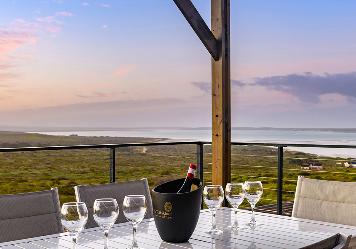 The Shark Bay patio view