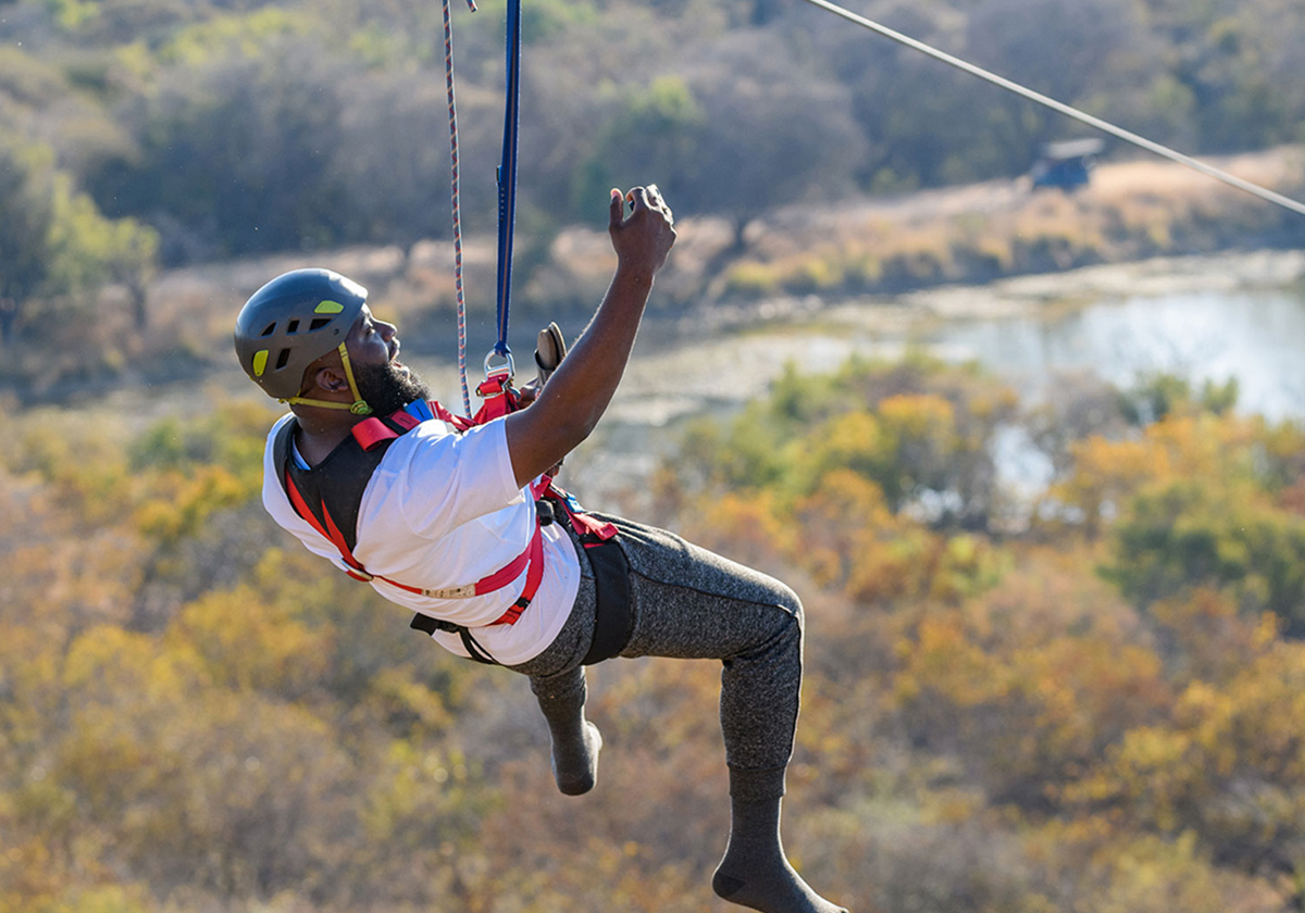 Dikhololo Zipline experience