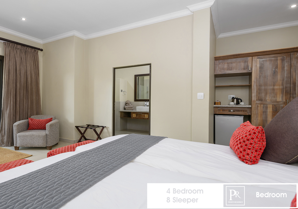 Monomotapa Village PR unit twin bedroom