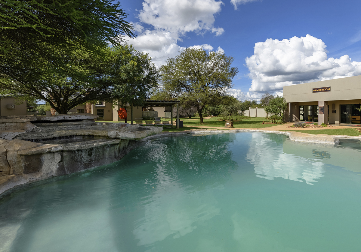 Monomotapa village pool area